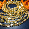 very nice gorgeous quality citrine feceted ractangular beads size 4x6 mm to 6x8 mm length 14 inches super low price